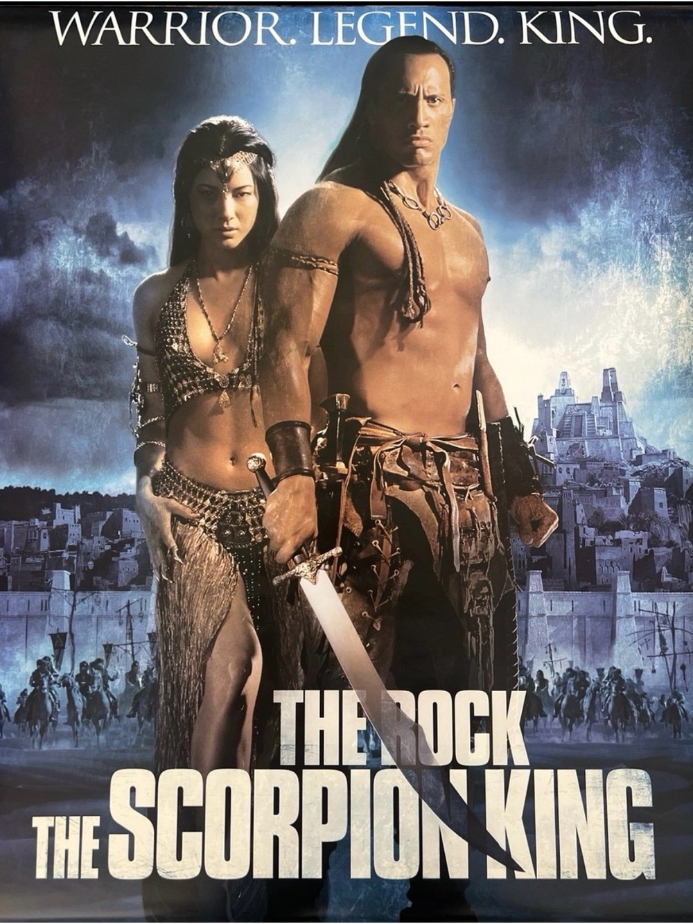 The Scorpion King Movie Poster - The Rock - Aprox Size /4x36 Inches